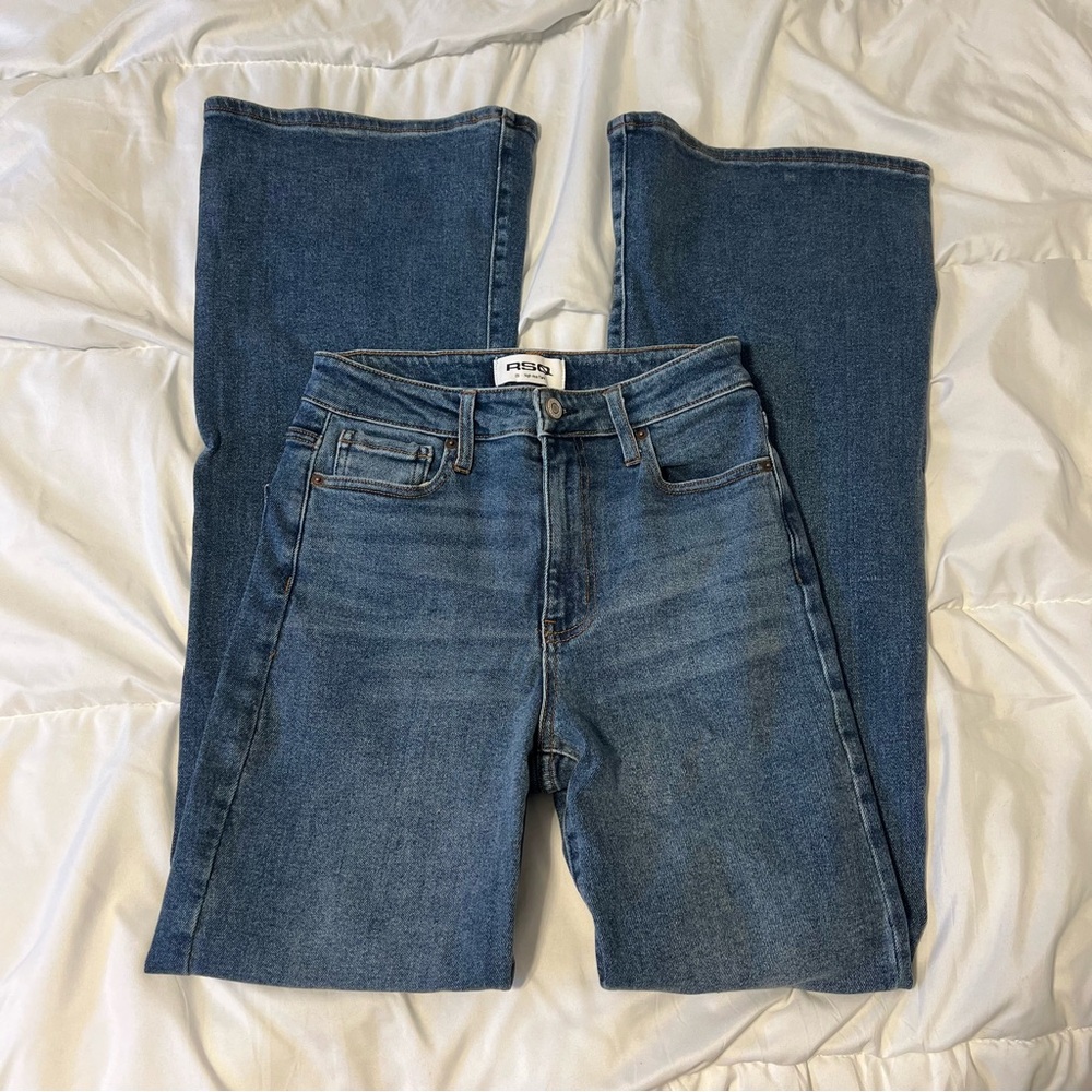 RSQ high rise flare jeans